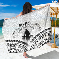 New Zealand Happy Father's Day Sarong Aroha Ahau Ki A Koe Papa Polynesian Tribal