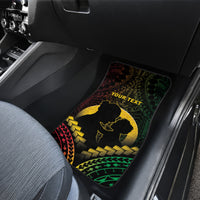 Personalised Vanuatu Happy Father's Day Car Mats Mi Lavem Yu Papa Polynesian Tribal LT05 - Polynesian Pride