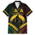 Personalised Vanuatu Happy Father's Day Family Matching Off Shoulder Maxi Dress and Hawaiian Shirt Mi Lavem Yu Papa Polynesian Tribal