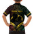 Personalised Vanuatu Happy Father's Day Family Matching Short Sleeve Bodycon Dress and Hawaiian Shirt Mi Lavem Yu Papa Polynesian Tribal