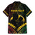 Personalised Vanuatu Happy Father's Day Family Matching Summer Maxi Dress and Hawaiian Shirt Mi Lavem Yu Papa Polynesian Tribal