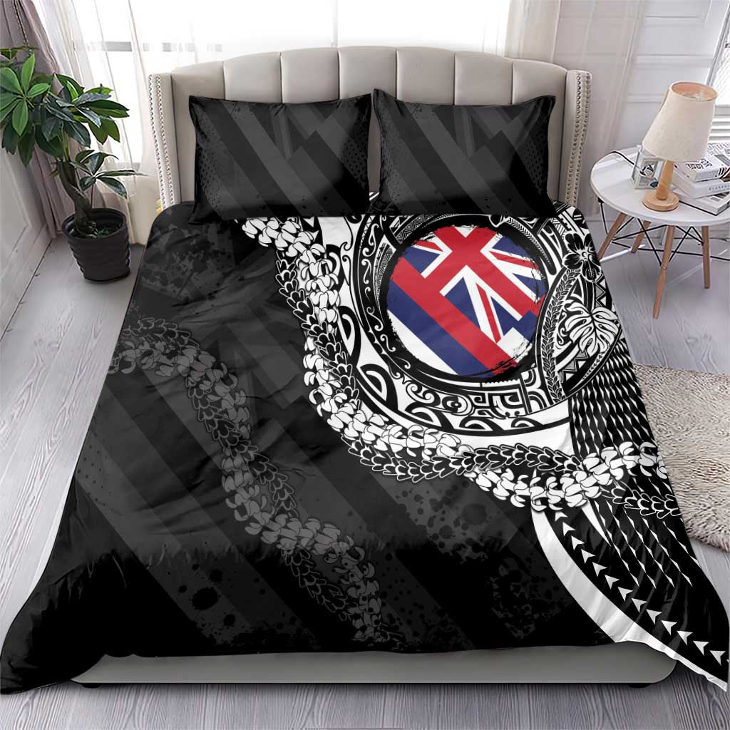 Hawaii Flag Day Bedding Set Hawaiian Maile Lei