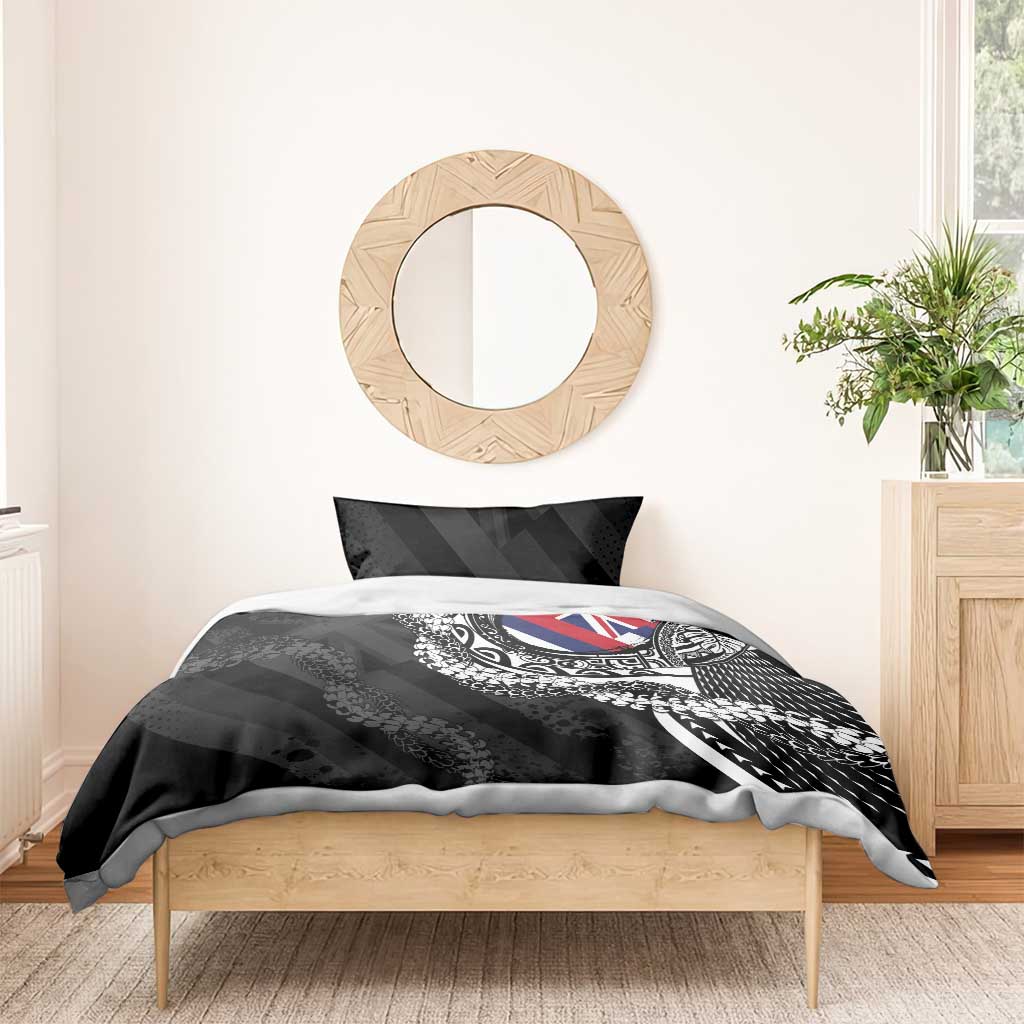 Hawaii Flag Day Bedding Set Hawaiian Maile Lei