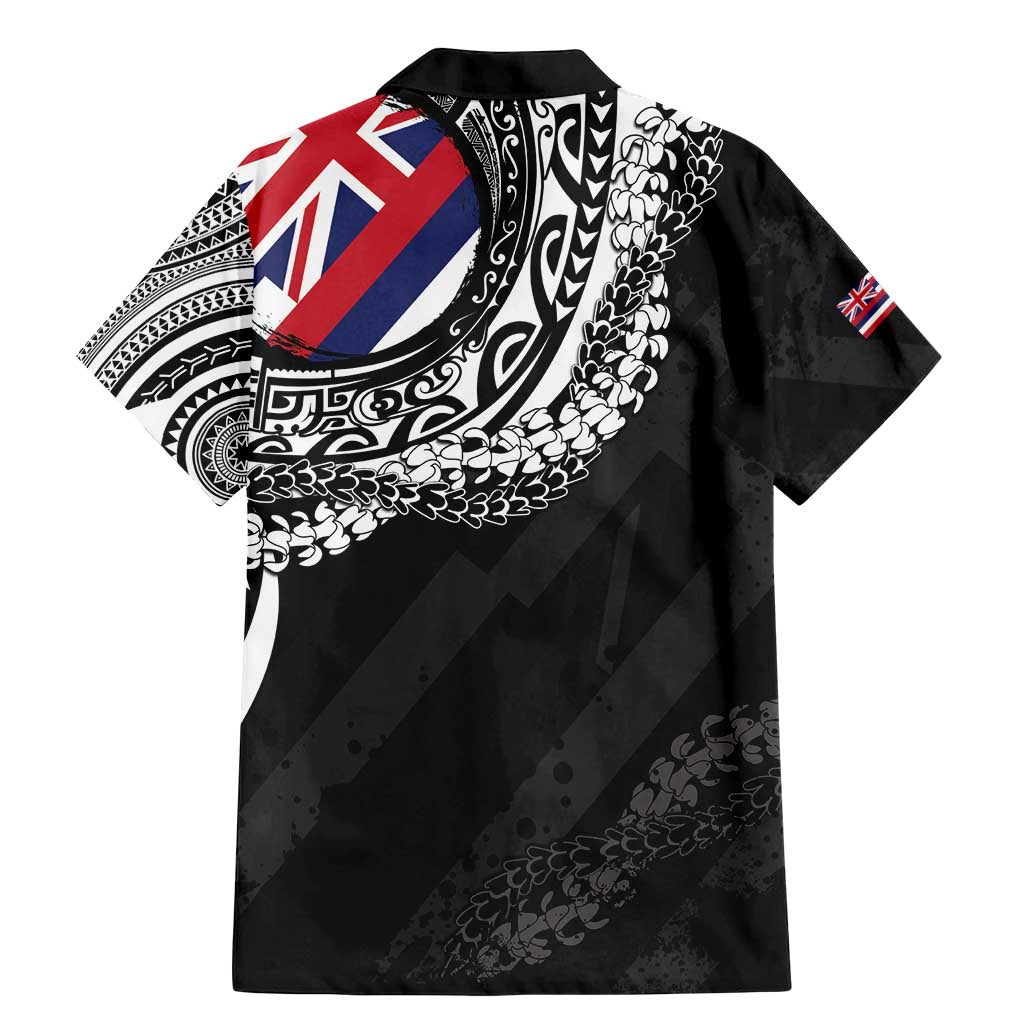 Hawaii Flag Day Family Matching Mermaid Dress and Hawaiian Shirt Hawaiian Maile Lei