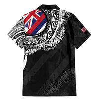 Hawaii Flag Day Family Matching Mermaid Dress and Hawaiian Shirt Hawaiian Maile Lei