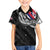 Hawaii Flag Day Family Matching Off The Shoulder Long Sleeve Dress and Hawaiian Shirt Hawaiian Maile Lei