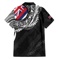 Hawaii Flag Day Hawaiian Shirt Hawaiian Maile Lei