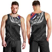 Hawaii Flag Day Men Tank Top Hawaiian Maile Lei