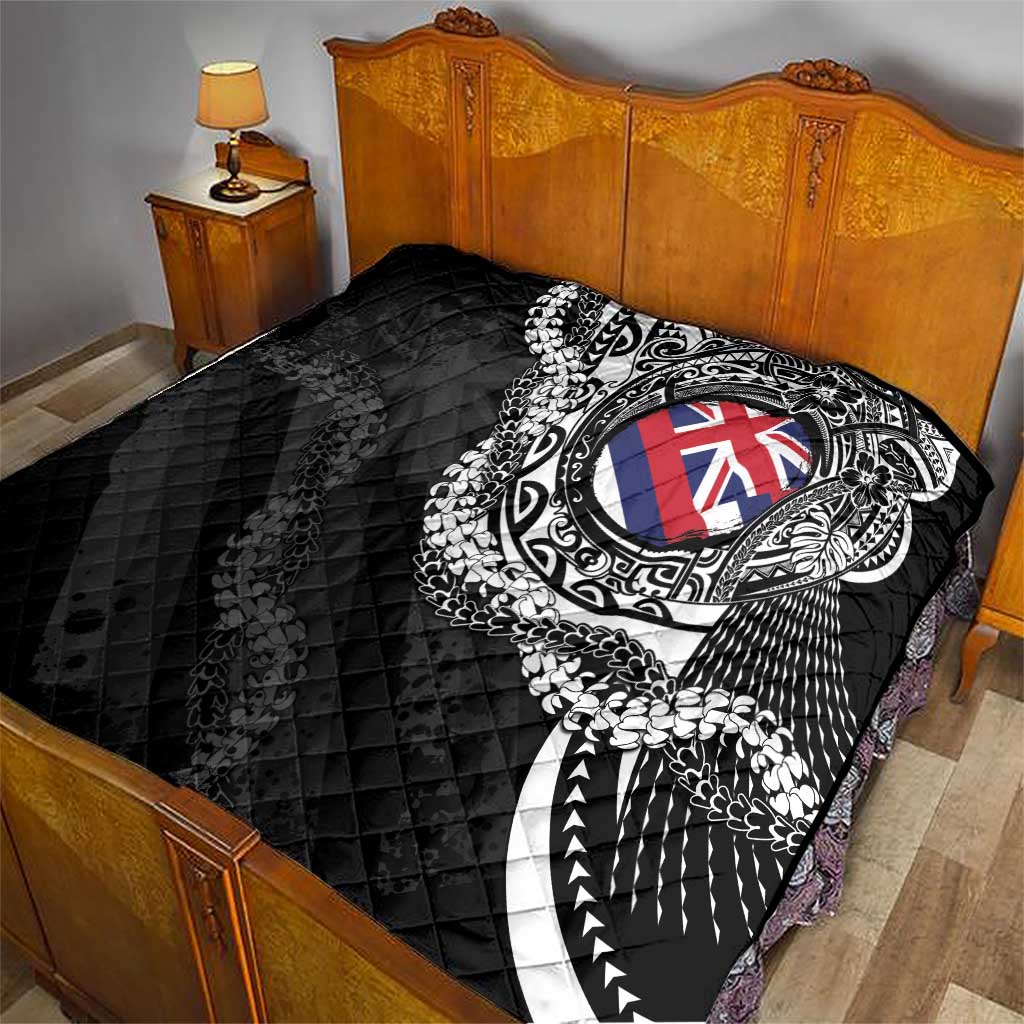 Hawaii Flag Day Quilt Hawaiian Maile Lei