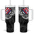 Hawaii Flag Day Tumbler With Handle Hawaiian Maile Lei