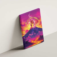 Hawaii Kilauea Volcano Canvas Wall Art There Is Pele Goddess Of The Volcano - Polynesian Pride