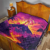 Hawaii Kilauea Volcano Quilt There Is Pele Goddess Of The Volcano - Polynesian Pride