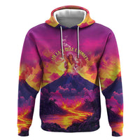 Hawaii Kilauea Volcano Zip Hoodie There Is Pele Goddess Of The Volcano LT05 Pullover Hoodie Purple - Polynesian Pride