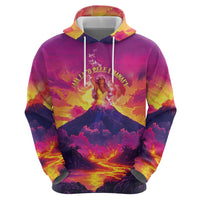 Hawaii Kilauea Volcano Zip Hoodie There Is Pele Goddess Of The Volcano LT05 - Polynesian Pride