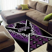 Aotearoa Moriori Area Rug Maori Pattern New Zealand LT05 - Polynesian Pride