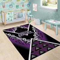 Aotearoa Moriori Area Rug Maori Pattern New Zealand LT05 - Polynesian Pride