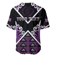 Personalised Aotearoa Moriori Baseball Jersey Maori Pattern New Zealand LT05 - Polynesian Pride