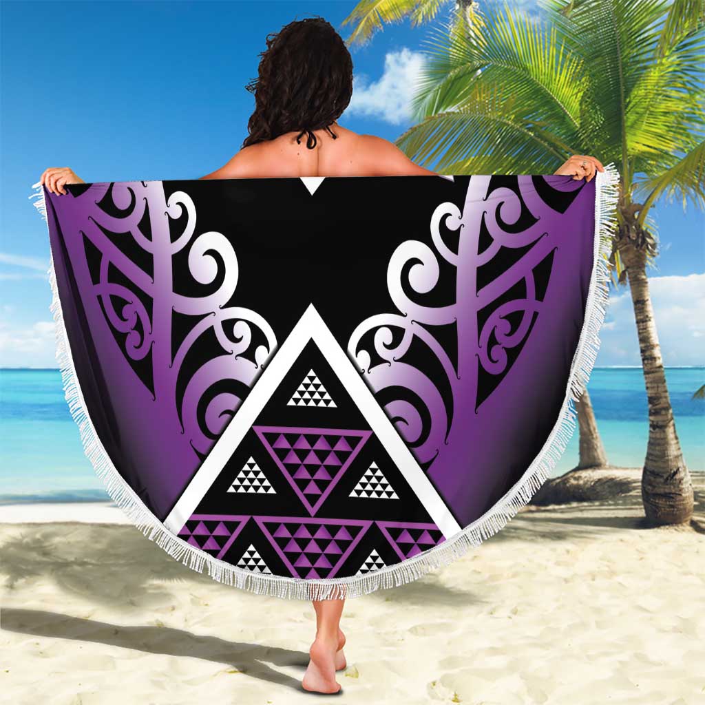 Aotearoa Moriori Beach Blanket Maori Pattern New Zealand - Polynesian Pride