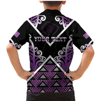 Personalised Aotearoa Moriori Family Matching Mermaid Dress and Hawaiian Shirt Maori Pattern New Zealand LT05 - Polynesian Pride