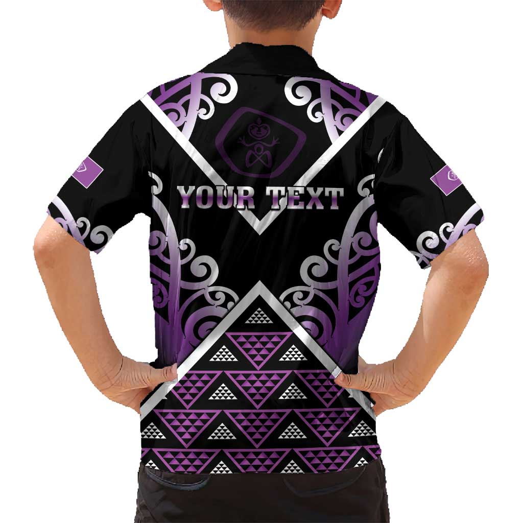 Personalised Aotearoa Moriori Family Matching Puletasi and Hawaiian Shirt Maori Pattern New Zealand LT05 - Polynesian Pride