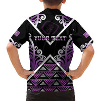 Personalised Aotearoa Moriori Family Matching Summer Maxi Dress and Hawaiian Shirt Maori Pattern New Zealand - Polynesian Pride