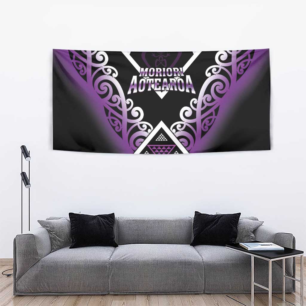 Aotearoa Moriori Tapestry Maori Pattern New Zealand - Polynesian Pride