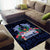 Happy Pohnpei Liberation Day Area Rug Polynesian Shark Turtle Motif