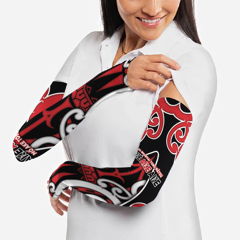 New Zealand Maori Language Week Arm Sleeves Mo Ake Tonu Te Reo