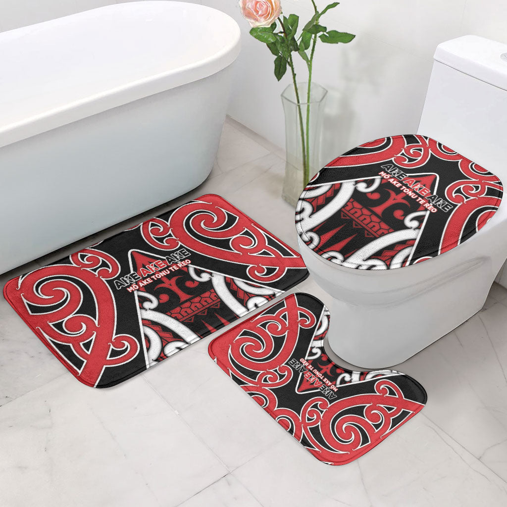 New Zealand Maori Language Week Bathroom Set Mo Ake Tonu Te Reo