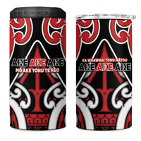 New Zealand Maori Language Week 4 in 1 Can Cooler Tumbler Mo Ake Tonu Te Reo