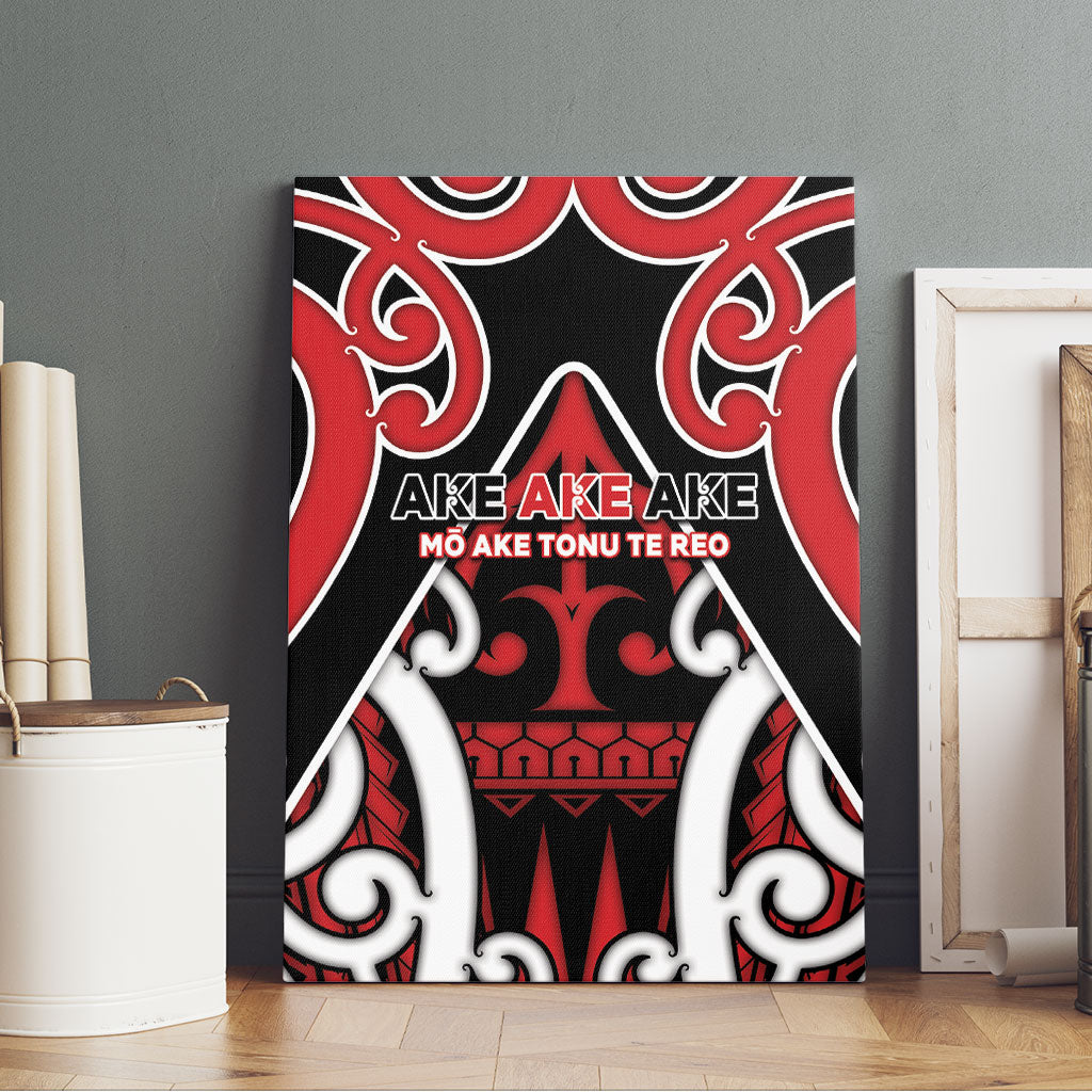 New Zealand Maori Language Week Canvas Wall Art Mo Ake Tonu Te Reo