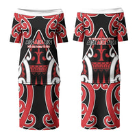 New Zealand Maori Language Week Couples Matching Puletasi and Long Sleeve Button Shirt Mo Ake Tonu Te Reo