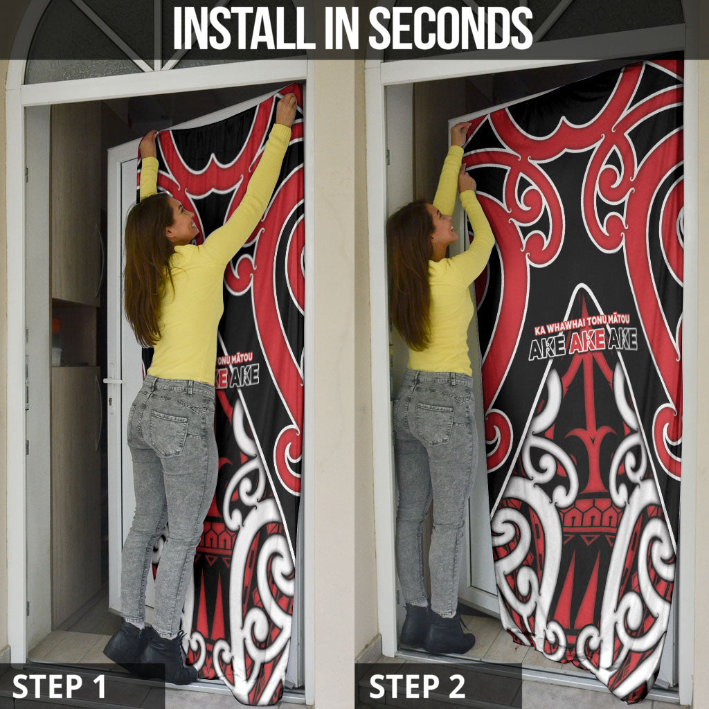 New Zealand Maori Language Week Door Cover Mo Ake Tonu Te Reo