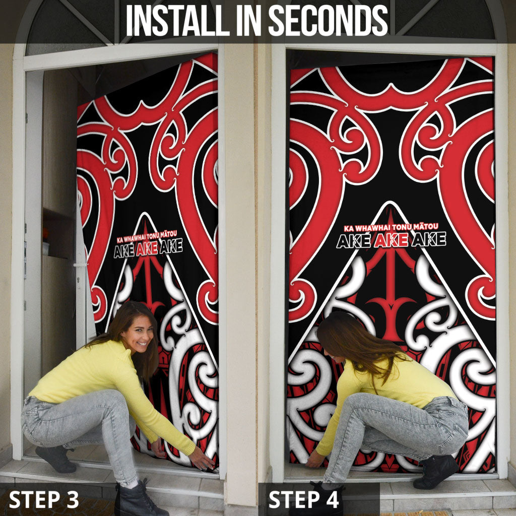 New Zealand Maori Language Week Door Cover Mo Ake Tonu Te Reo