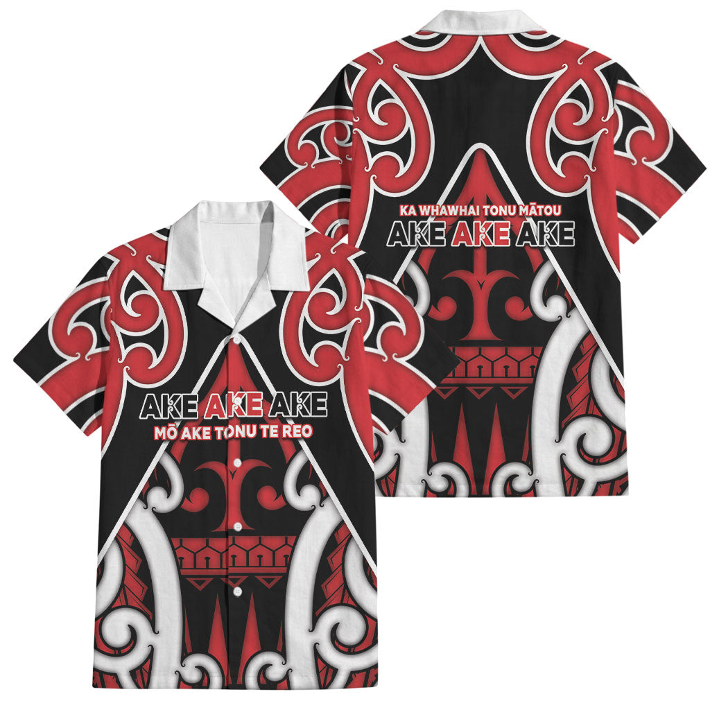 New Zealand Maori Language Week Family Matching Off Shoulder Maxi Dress and Hawaiian Shirt Mo Ake Tonu Te Reo