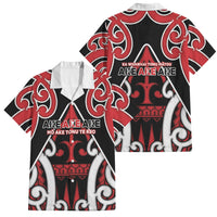 New Zealand Maori Language Week Family Matching Tank Maxi Dress and Hawaiian Shirt Mo Ake Tonu Te Reo