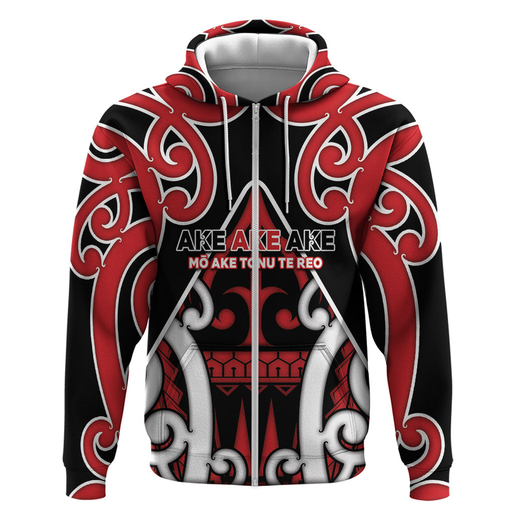 New Zealand Maori Language Week Hoodie Mo Ake Tonu Te Reo