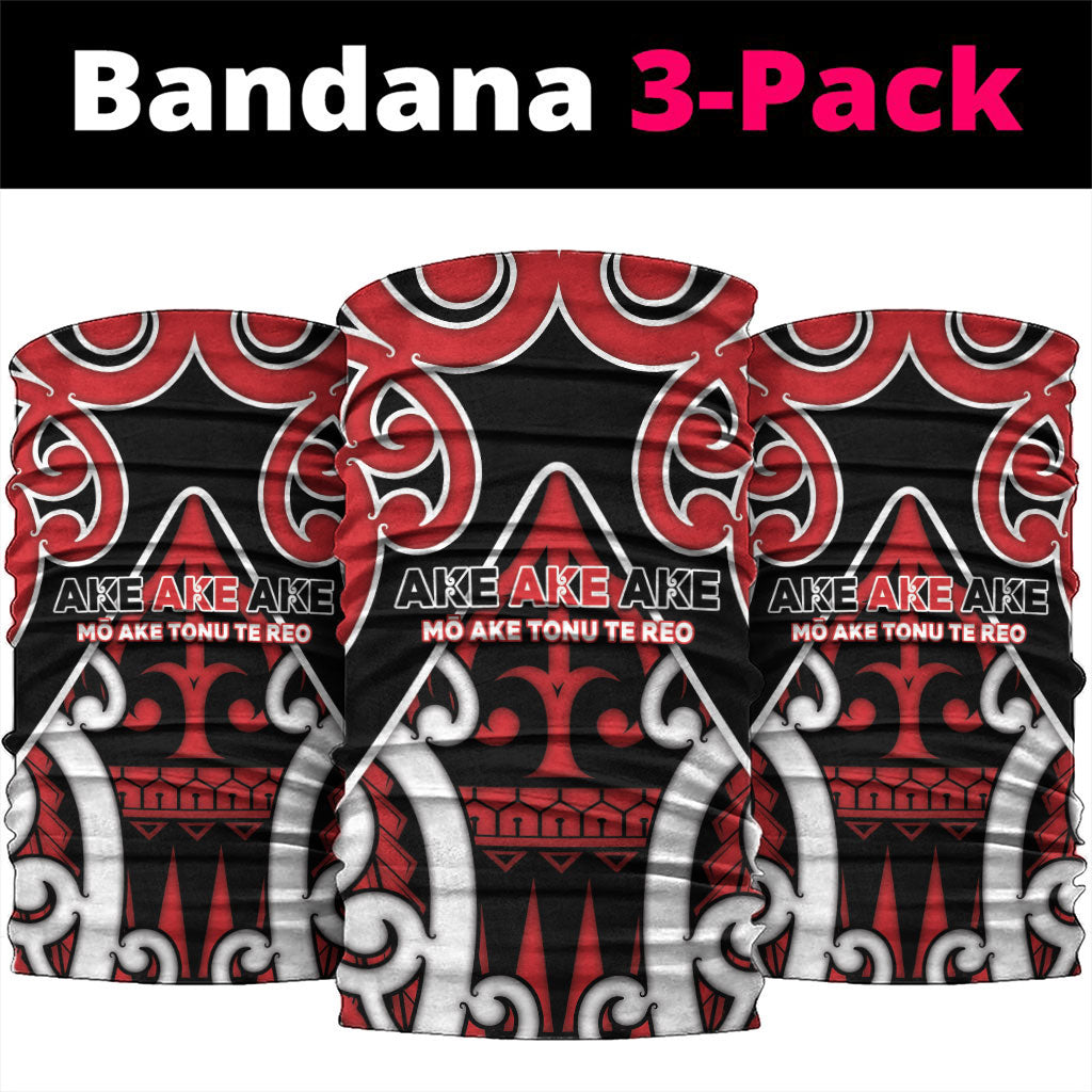 New Zealand Maori Language Week Neck Gaiter Mo Ake Tonu Te Reo