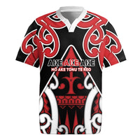 New Zealand Maori Language Week Rugby Jersey Mo Ake Tonu Te Reo