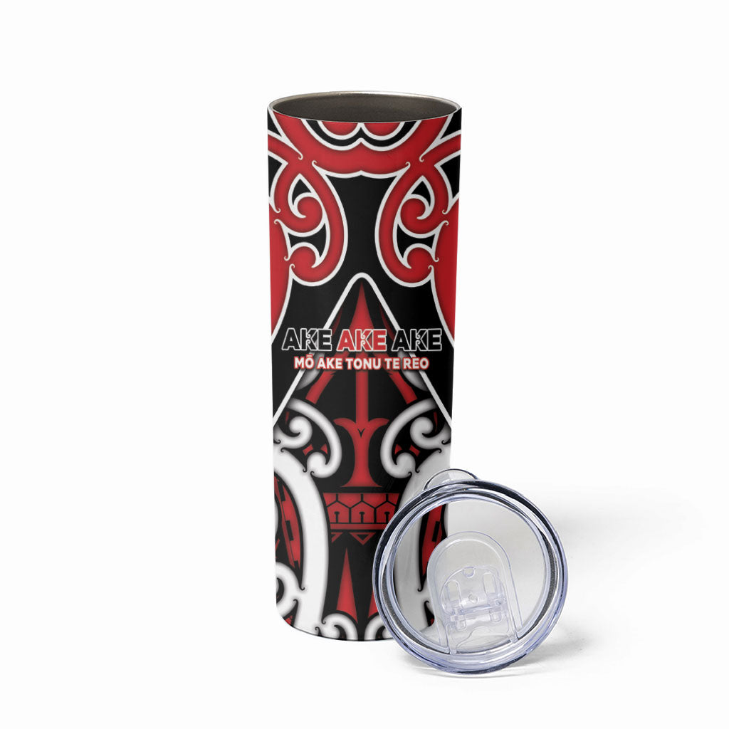 New Zealand Maori Language Week Skinny Tumbler Mo Ake Tonu Te Reo