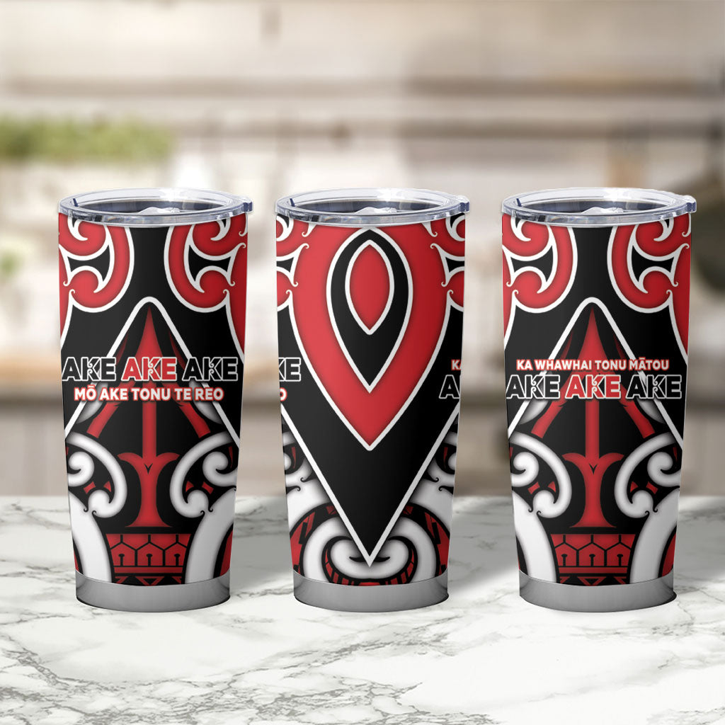 New Zealand Maori Language Week Tumbler Cup Mo Ake Tonu Te Reo