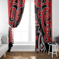 New Zealand Maori Language Week Window Curtain Mo Ake Tonu Te Reo
