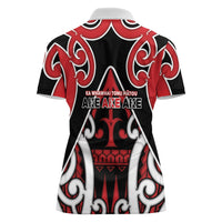 New Zealand Maori Language Week Women Polo Shirt Mo Ake Tonu Te Reo