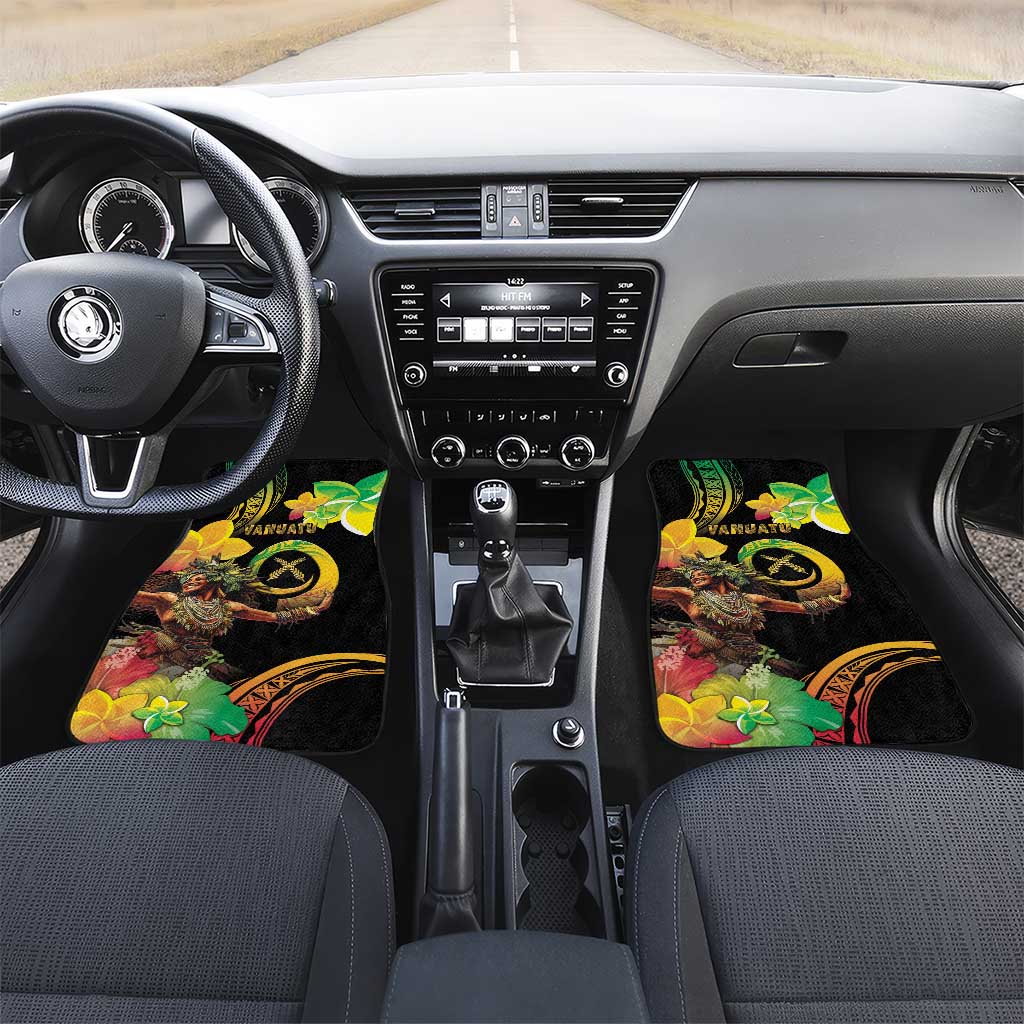 Halo Vanuatu Car Mats Beautiful Woman Dancing