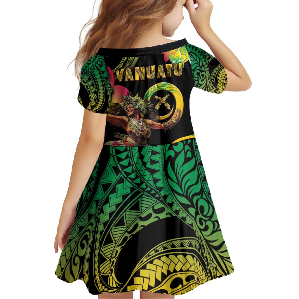 Halo Vanuatu Family Matching Off Shoulder Maxi Dress and Hawaiian Shirt Beautiful Woman Dancing LT05 - Polynesian Pride