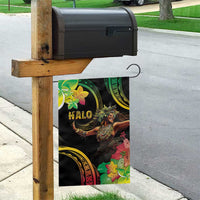 Halo Vanuatu Garden Flag Beautiful Woman Dancing