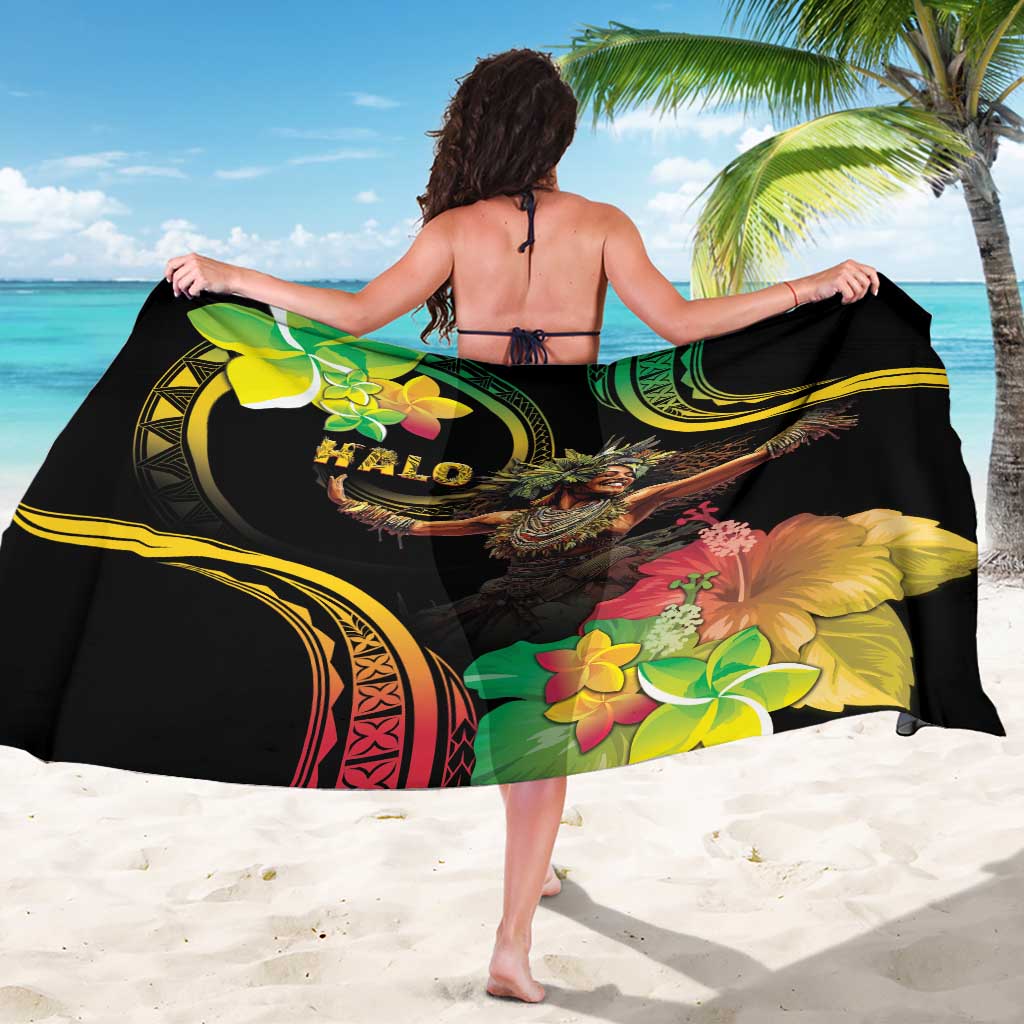 Halo Vanuatu Sarong Beautiful Woman Dancing