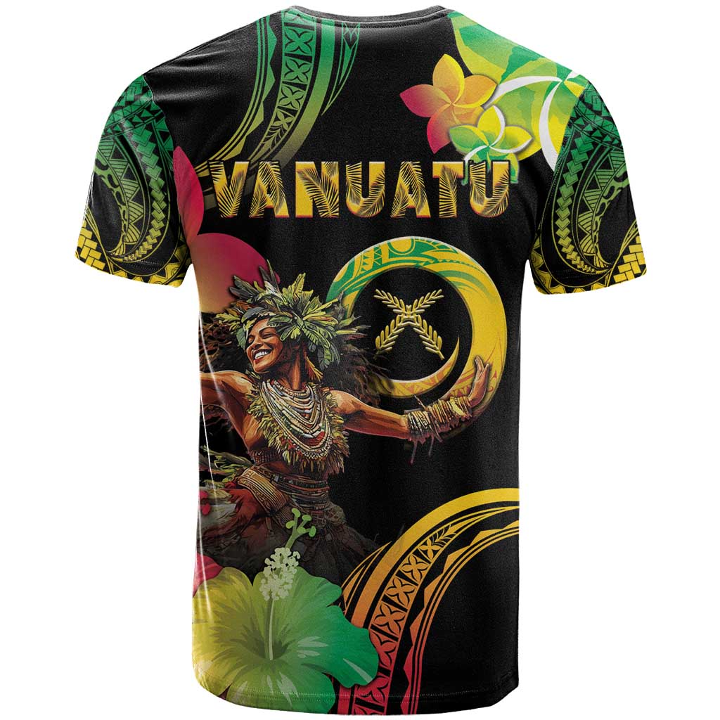 Halo Vanuatu T Shirt Beautiful Woman Dancing LT05 - Polynesian Pride