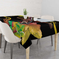 Halo Vanuatu Tablecloth Beautiful Woman Dancing LT05 - Polynesian Pride