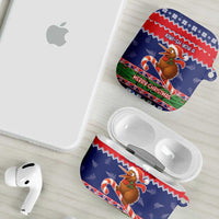 New Zealand Christmas AirPods Case Kiwi-sh You A Merry Christmas - Polynesian Pride
